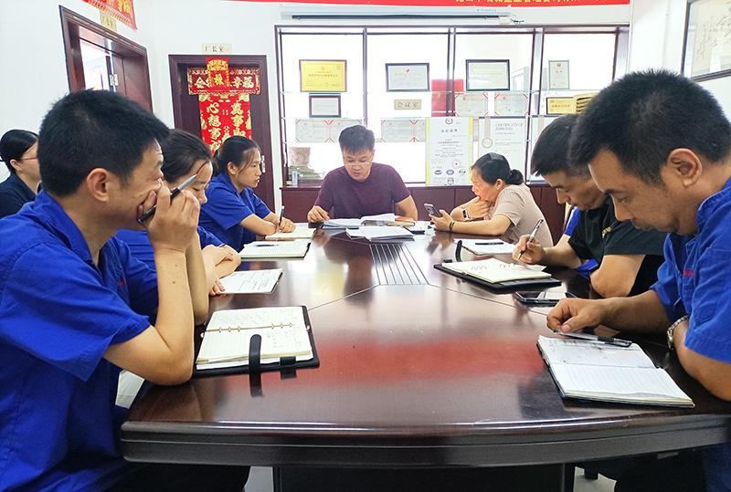 Dafeng Mingyue Bearing Bush Co., Ltd.-k 2024rako hileko bederatzigarren bilera egin zuen